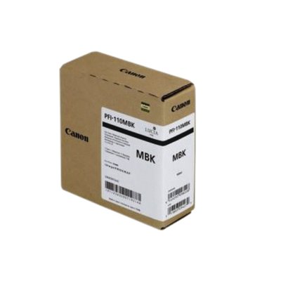 Inktcartridge Canon PFI-110 mat zwart