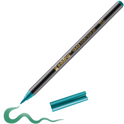 Brushpen edding 1340 metallic groen