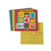 Vouwblaadjes vierkant 12x12cm 65gram assorti 90 vel foto