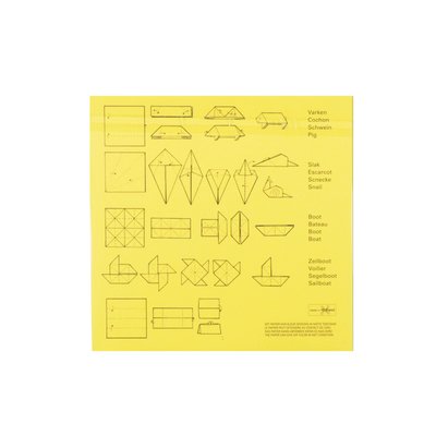 Papier de pliage carré 16x16cm 65g assorti