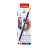 Crayon de couleur Bruynzeel Expression boîte métal 6 couleurs néon Photo