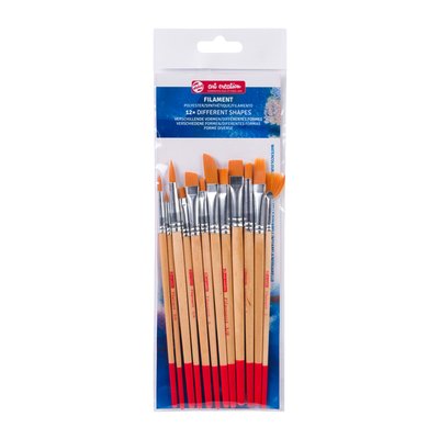 Penseel Talens Art Creation filament 12 stuks S