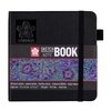 Schetsboek Sakura 80 zwarte vellen 140gr 120x120mm zwart foto