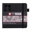 Schetsboek Sakura 80 witte vellen 140gr 120x120mm zwart foto