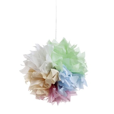Zijdevloeipapier Folia 50x70cm 20gr iriserend assorti 5 vel