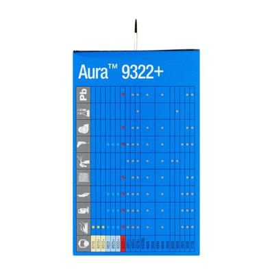 Masque de protection 3M Aura ponçage 9322+ FFP2 soupape 5 pièces