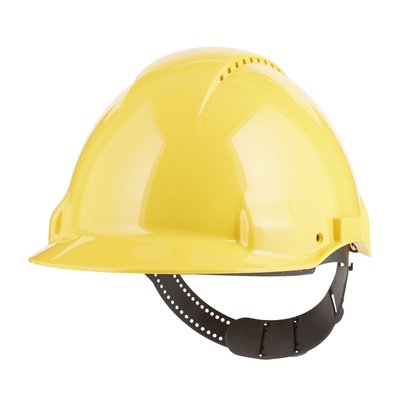Casque de sécurité 3M 53-62cm avec harnais ajustable jaune