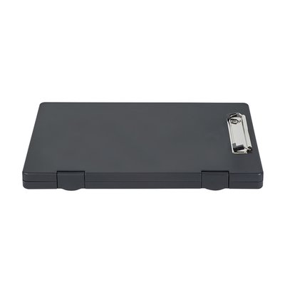 Porte-bloc avec compartiment MAULtred A4 portrait ouverture latérale PP noir