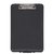 Porte-bloc avec compartiment MAULslim A4 portrait ouverture petit côté PP noir