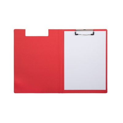 Klembordmap MAULbalance A4 versterkt karton rug 8mm rood