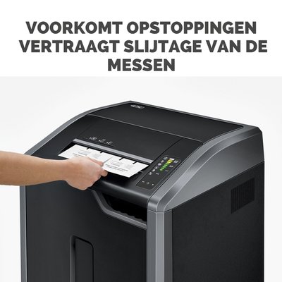 Feuilles de lubrification destructeur Fellowes Powershred Performance+ 10 feuilles