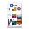 Klei Fimo effect colour pak à 12 sparkelende kleuren foto