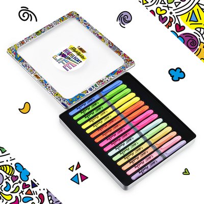 Surligneur BIC Grip Highlight Your Life assorti