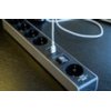 Stekkerdoos Brennenstuhl 5vdig 1+2 USB C Power Delivery 1.5m grijs/zw foto