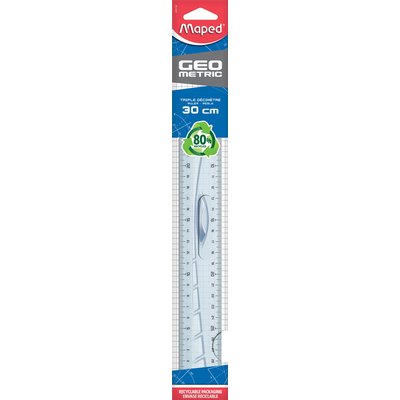 Règle Maped Geometric avec prise 30cm