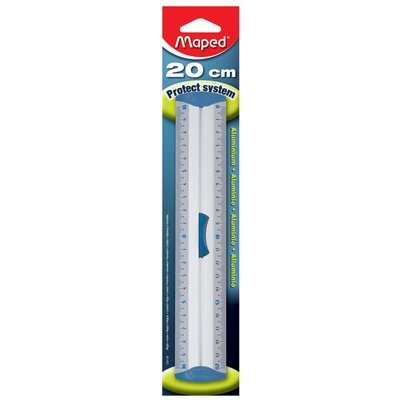 Règle Maped avec prise 20cm Aluminium