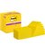Bloc-mémos Post-it 655 Super Sticky 76x127mm néon jaune 12 pièces