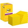 Memoblok Post-it 654 Super Sticky 76x76mm ultrageel 12 stuks foto