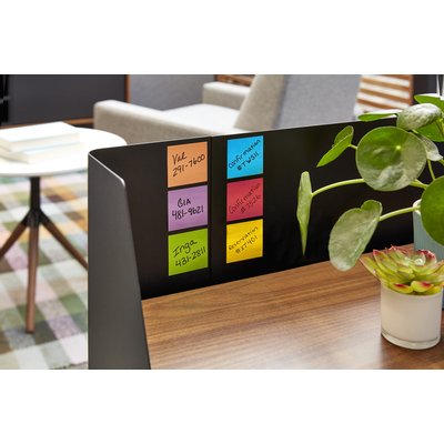Memoblok Post-it 654 Super Sticky 76x76mm ultrageel 12 stuks