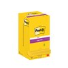 Memoblok Post-it 654 Super Sticky 76x76mm ultrageel 12 stuks foto