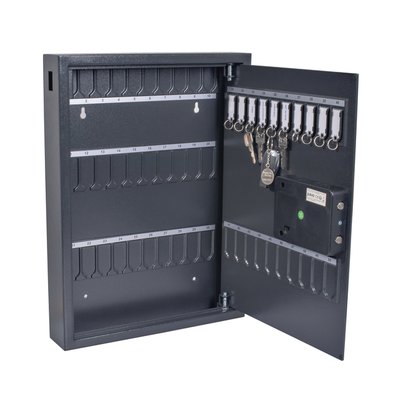 Sleutelkast Pavo High security Magnettag 50 haken 575x450x77mm