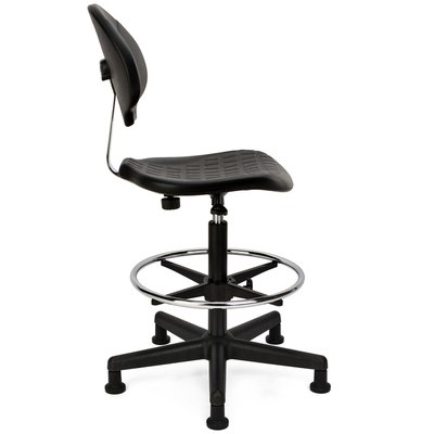 Chaise de travail Euroseats Tarente Large noir