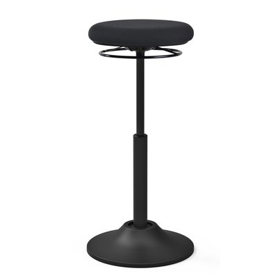 Zit-sta kruk Euroseats Mango zwart