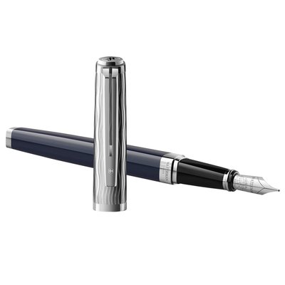 Stylo plume Waterman Exception L'essence du Blue CT Medium