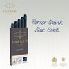 Inktpatroon Parker Quink blauwzwart blister à 5 stuks foto