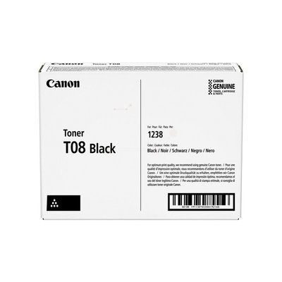 Tonercartridge Canon T08 zwart