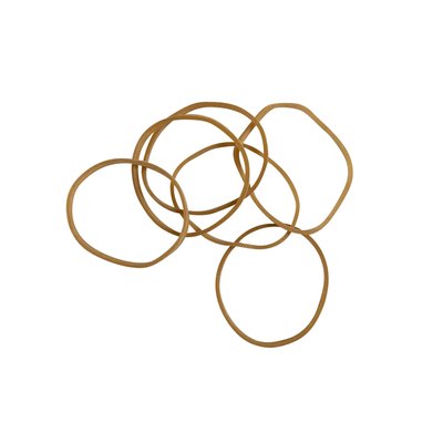 Elastique n°14 Standard Rubber Bands 50x1,5mm 1kg brun 5333 pièces