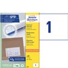 Etiket Avery 6135 210x148mm wit 200 stuks foto