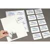 Badge adhésif Avery J4785-20 80x50mm blanc 200 pièces Photo