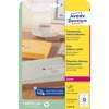 Etiket Avery L4772-25 99.1x42.3 mm transparant mat 300 stuks foto