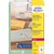 Etiket Avery L4772-25 99.1x42.3 mm transparant mat 300 stuks