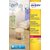 Etiquette Avery L7782-25 63,5x38,1mm transparent 525 pièces