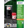 Etiket Avery B7651-50 38x21mm polyethyleen wit 3250 stuks foto