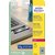 Etiquette Avery L6129-20 ronde 30mm argenté 960 pièces