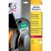 Etiket Avery L7916-10 210x148mm polyethyleen wit 20 stuks foto