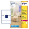 Etiket Avery L7783-25 96x50.8mm transparant 250 stuks foto