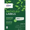 Etiket Avery LR7168-100 199.6x143.5mm recycled wit 200 stuks foto