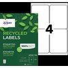 Etiket Avery LR7169-100 99.1x139 mm recycled wit 400 stuks foto