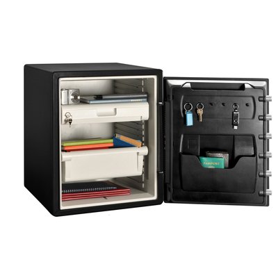 Coffre-fort Master Lock ignifuge et étanche serrure combinaison électronique XXL noir
