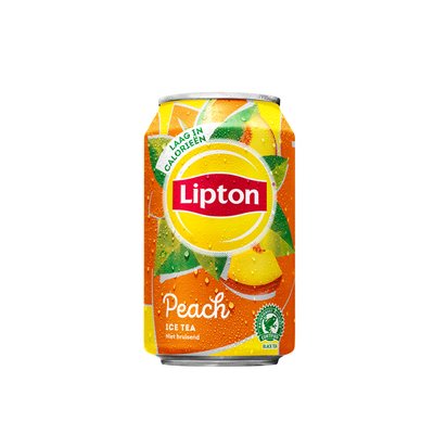 Frisdrank Lipton Ice Tea peach blik 330ml