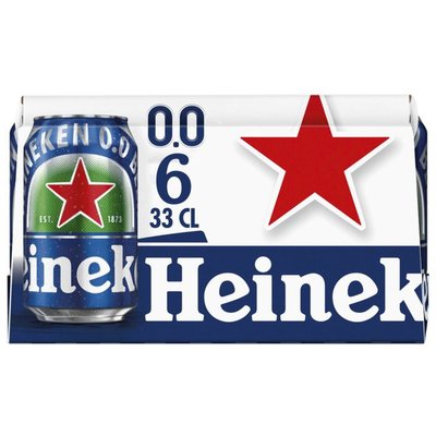 Bière Heineken 0.0 canette 330ml
