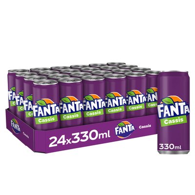 Boisson Fanta Cassis canette 330ml