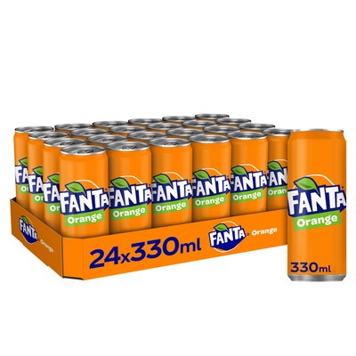 Boisson Fanta Orange canette 330ml