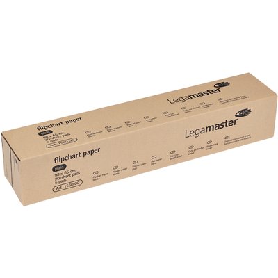 Flipoverpapier Legamaster blanco 20vel 5stuks