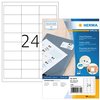 Etiket HERMA 10779 66x33.8mm wit 1920 stuks foto