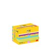 Memoblok Post-it 622 Super Sticky 47,6x47,6mm Cosmic 12 stuks foto
